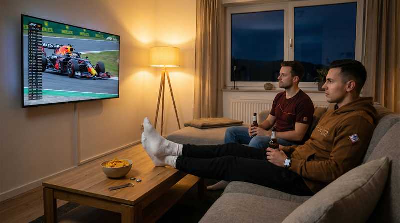 KFZ-Mechatroniker Luca Ricci in seiner Freizeit – Ausgleich zum Werkstattalltag