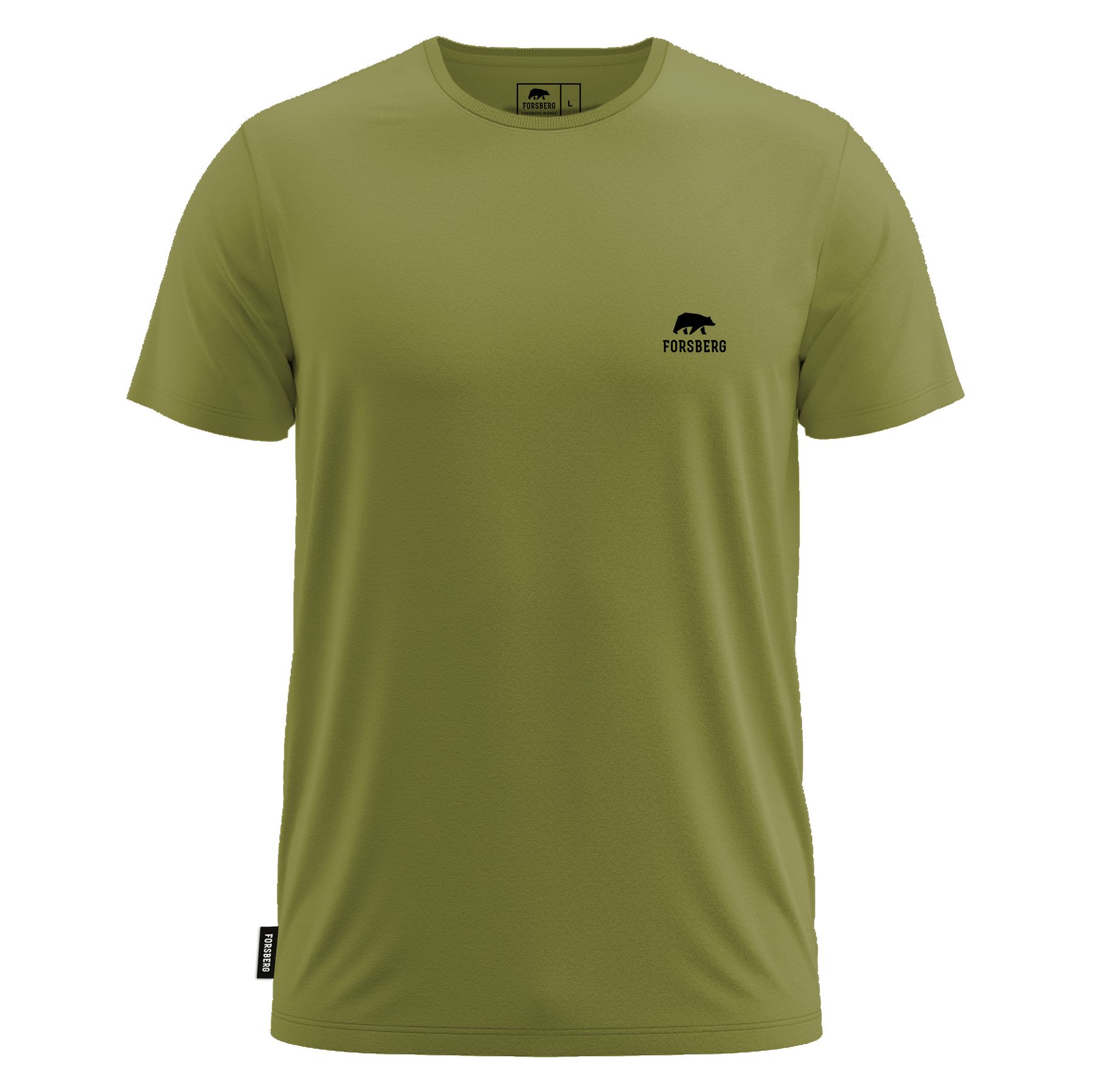 FORSBERG Lite T-Shirt mit kleinem Brustlogo - 7