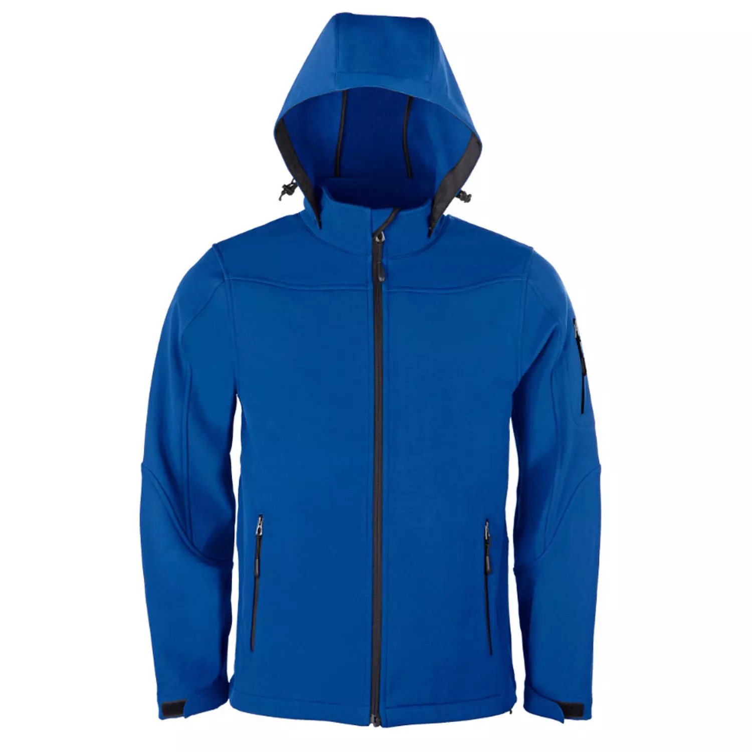HRM Mens Hooded Softshell Jacket - 3