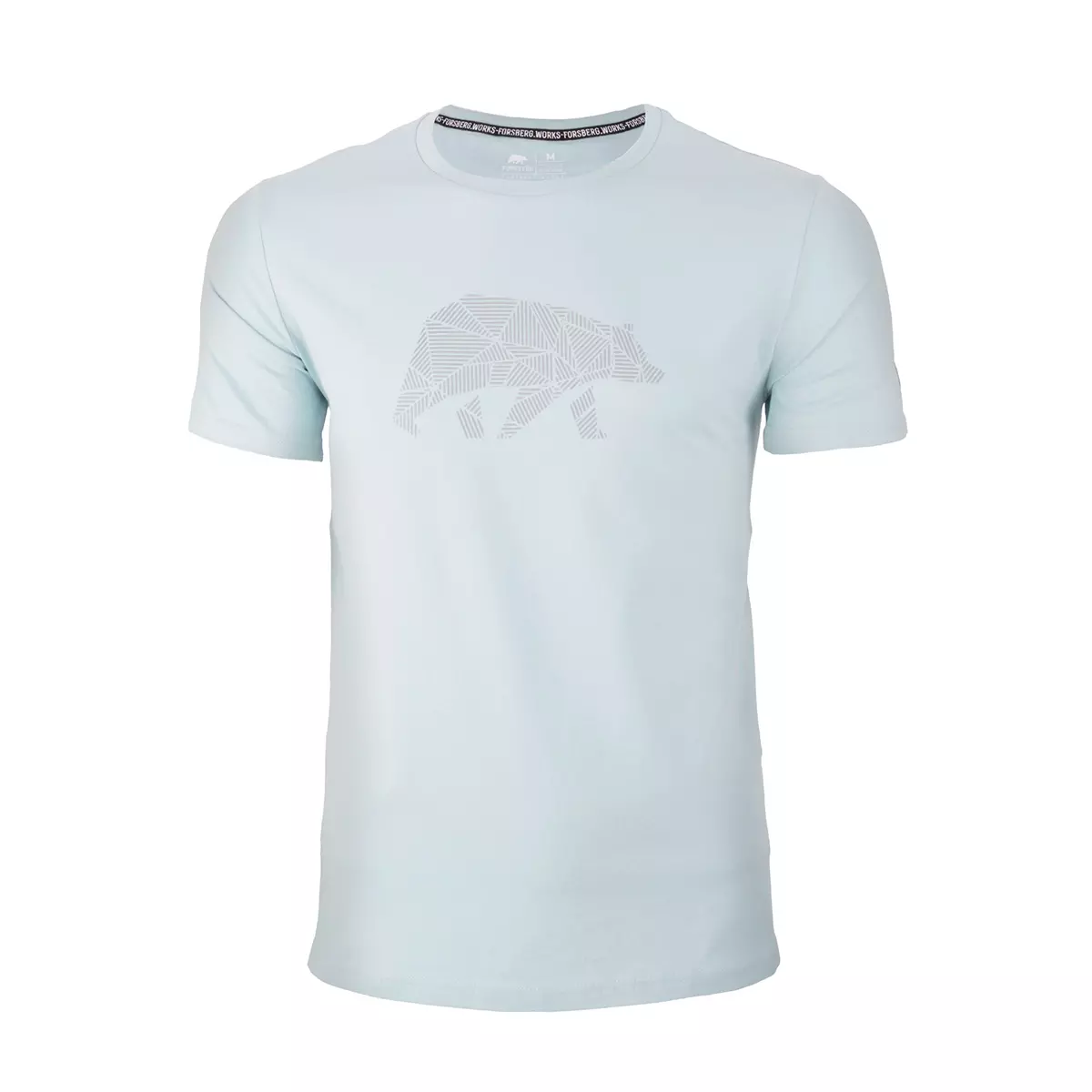 FORSBERG T-Shirt mit reflektierendem Brustlogo - 4