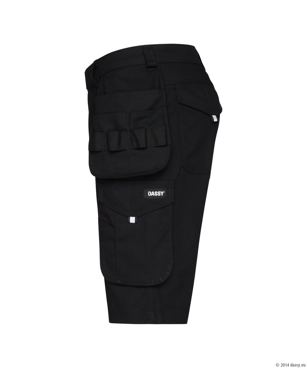DASSY® Kuma Flex Stretch-Arbeitsshorts mit Holstertaschen - 3