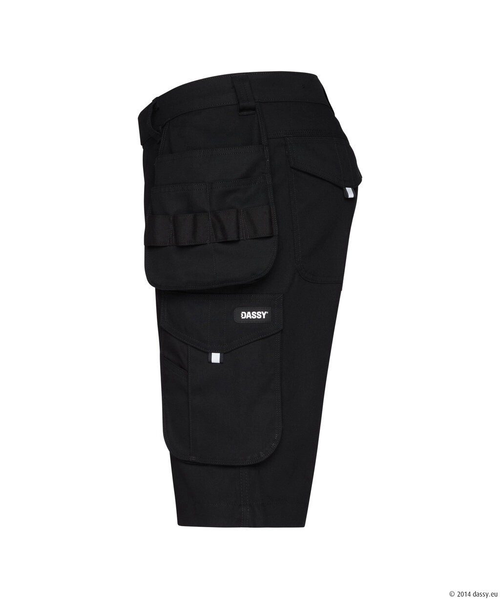 DASSY® Kuma Flex Stretch-Arbeitsshorts mit Holstertaschen - 3