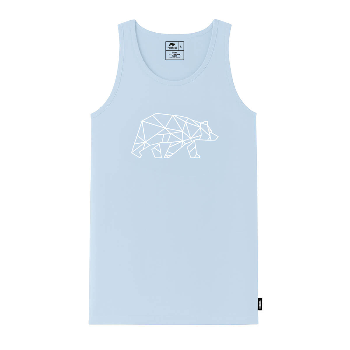 FORSBERG Tanktop mit großem Brustlogo - 2
