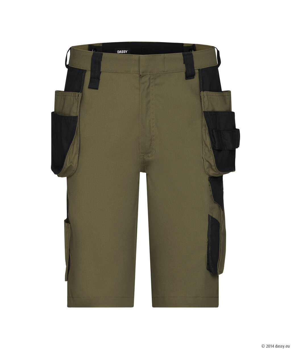 DASSY® Kuma Flex Stretch-Arbeitsshorts mit Holstertaschen - 10