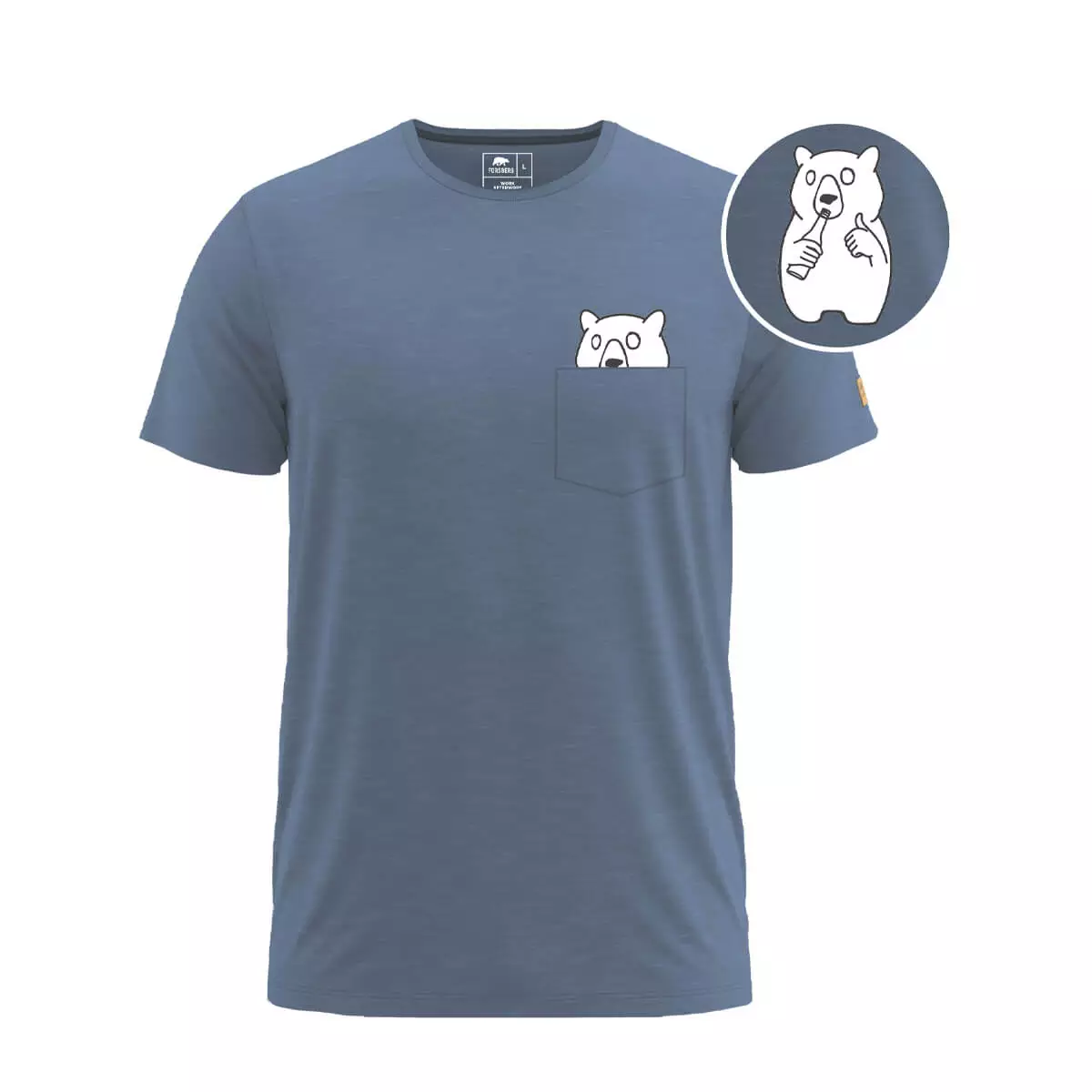 FORSBERG Ölbrorson T-Shirt mit Brusttasche - 1