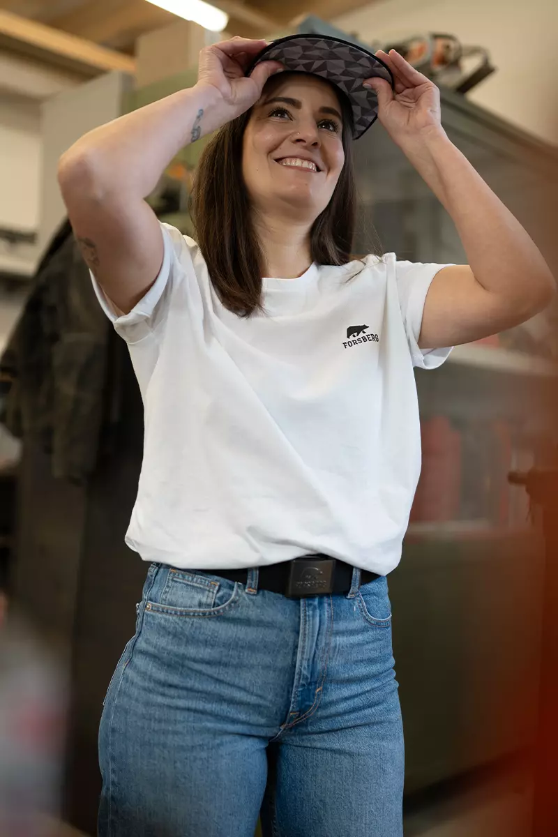 Hosen, Person, Lächeln, Hut, Jeans