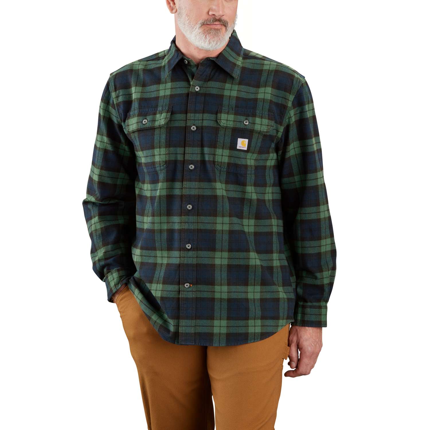 Carhartt Flannel Plaid L/S Shirt - 2