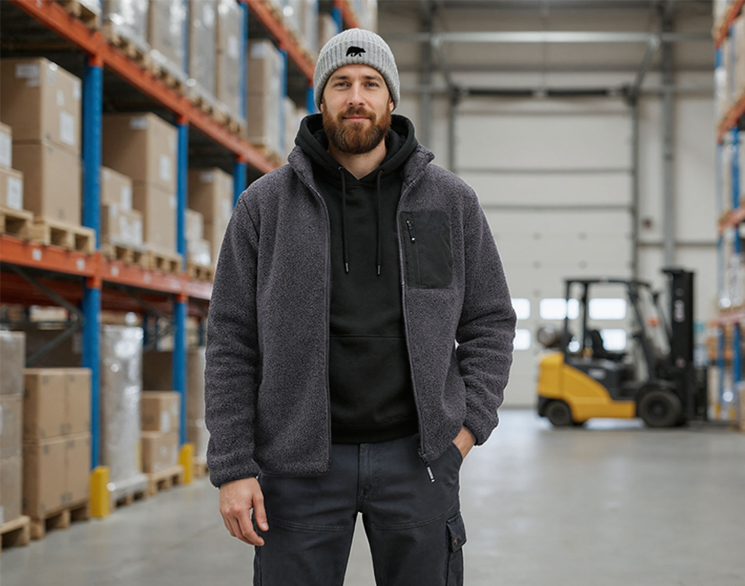 Kapuzenpulli, Pullover, Sweatshirt, Gebäude, Lagerhaus