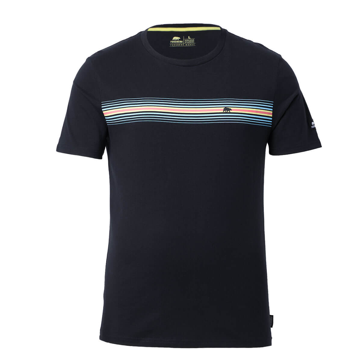 FORSBERG T-Shirt mit Streifenmuster - 4, Bekleidung, T-shirt, Hemd