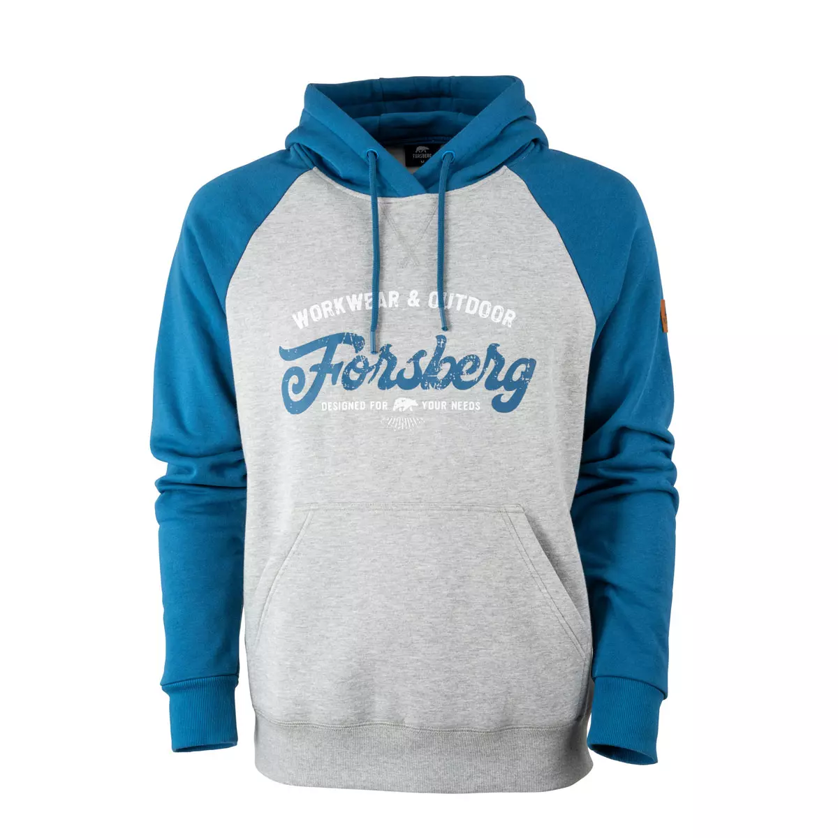 FORSBERG Tonigson Hoodie zweifarbig mit Retrologo - 5