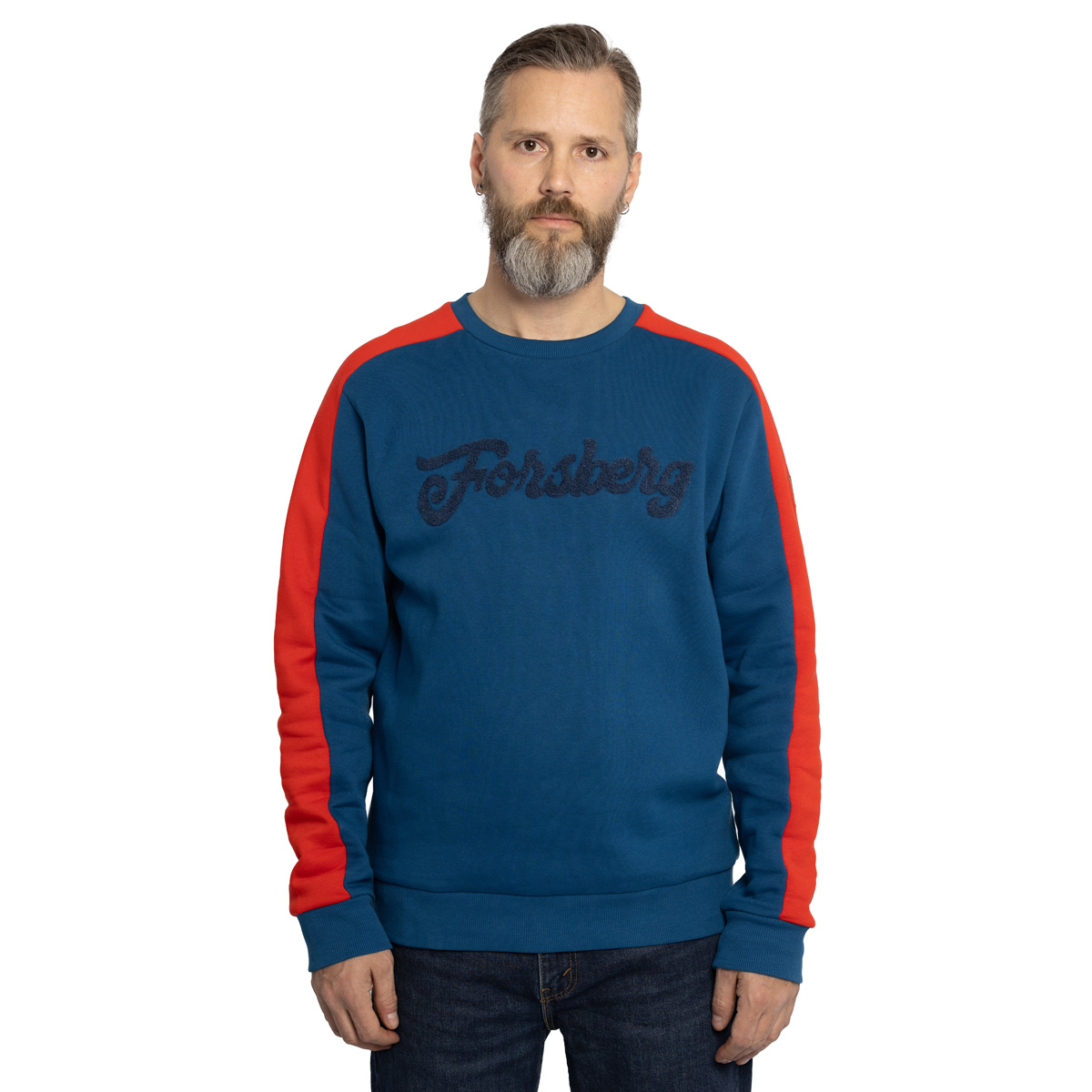 FORSBERG Sweatshirt mit Vintage Logo - 5