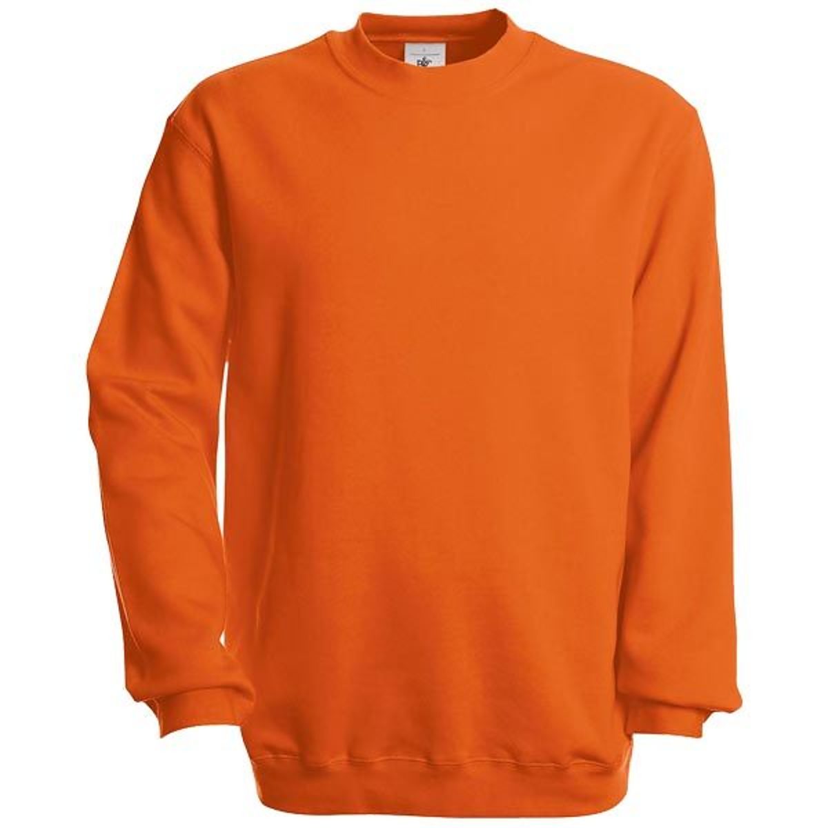 Sweatshirt einfarbig mit Rundhalsausschnitt - 5