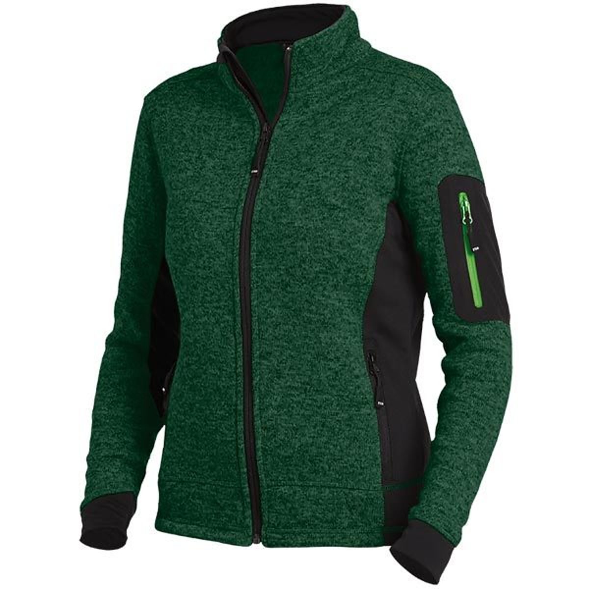 FHB Strick-Fleece-Jacke Damen MARIEKE - 5, Bekleidung, Fleece, Mantel, Jacke, Kapuzenpulli