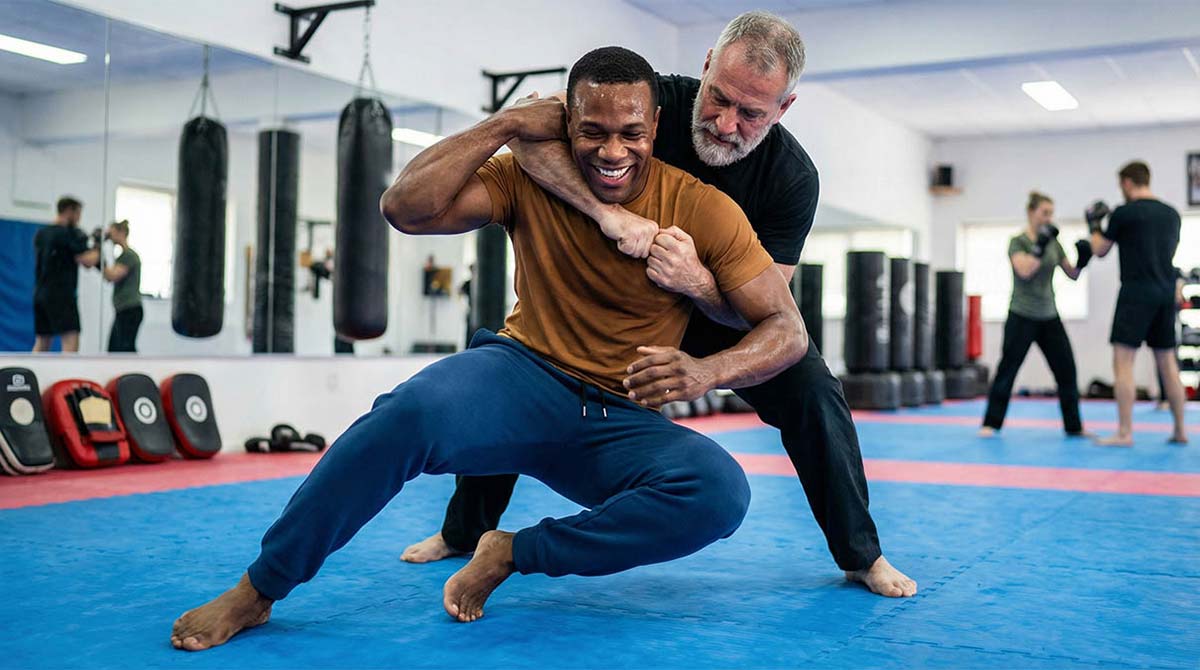 Kampfsport, Kampfsportler, Kampfkunst, Trainingsmatte, Kampftraining