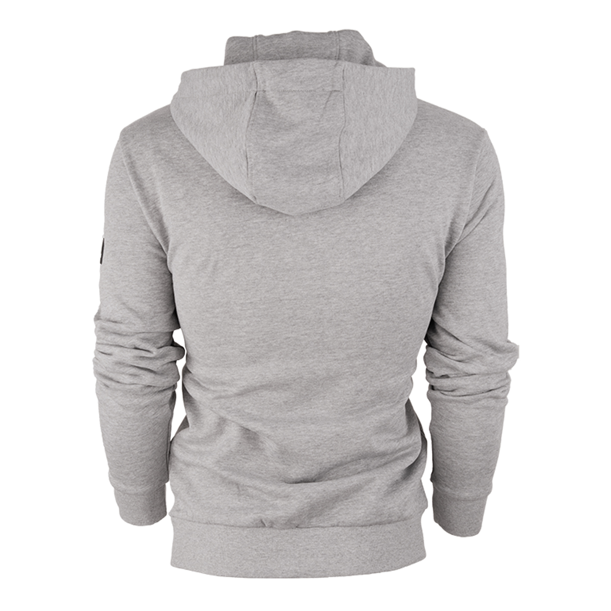 FORSBERG Zip-Hoodie mit Frottee Logo - 4