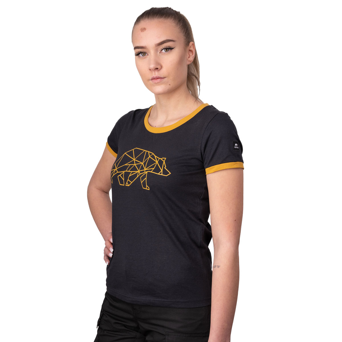 FORSBERG T-Shirt mit Brustlogo Damen - 2