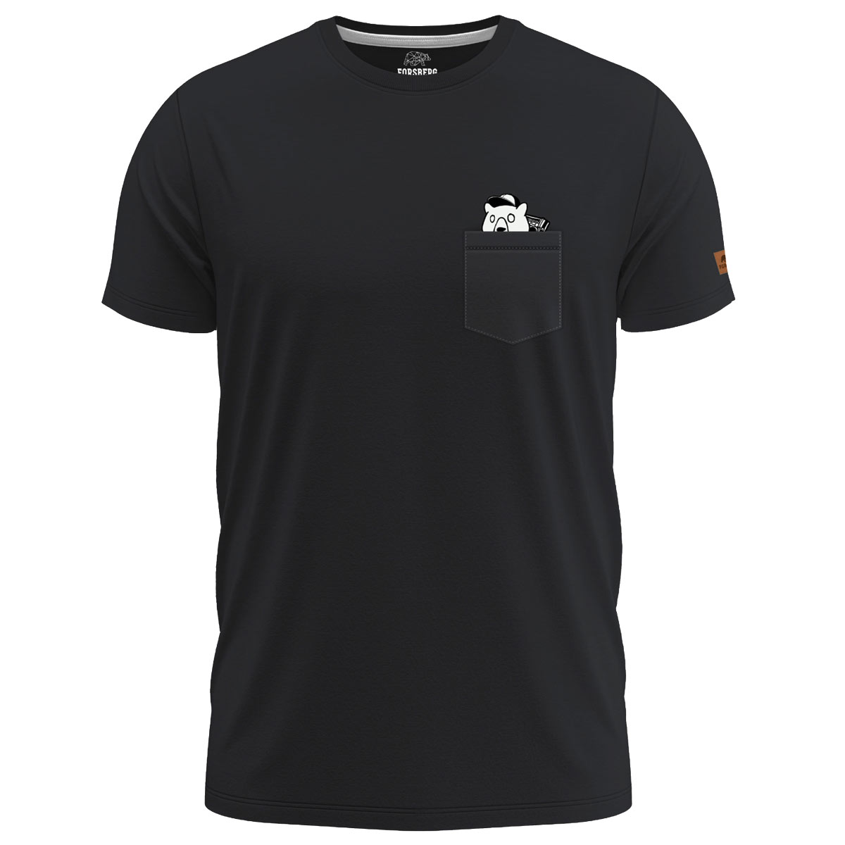 FORSBERG Bronxson T-Shirt mit Brusttasche - 2