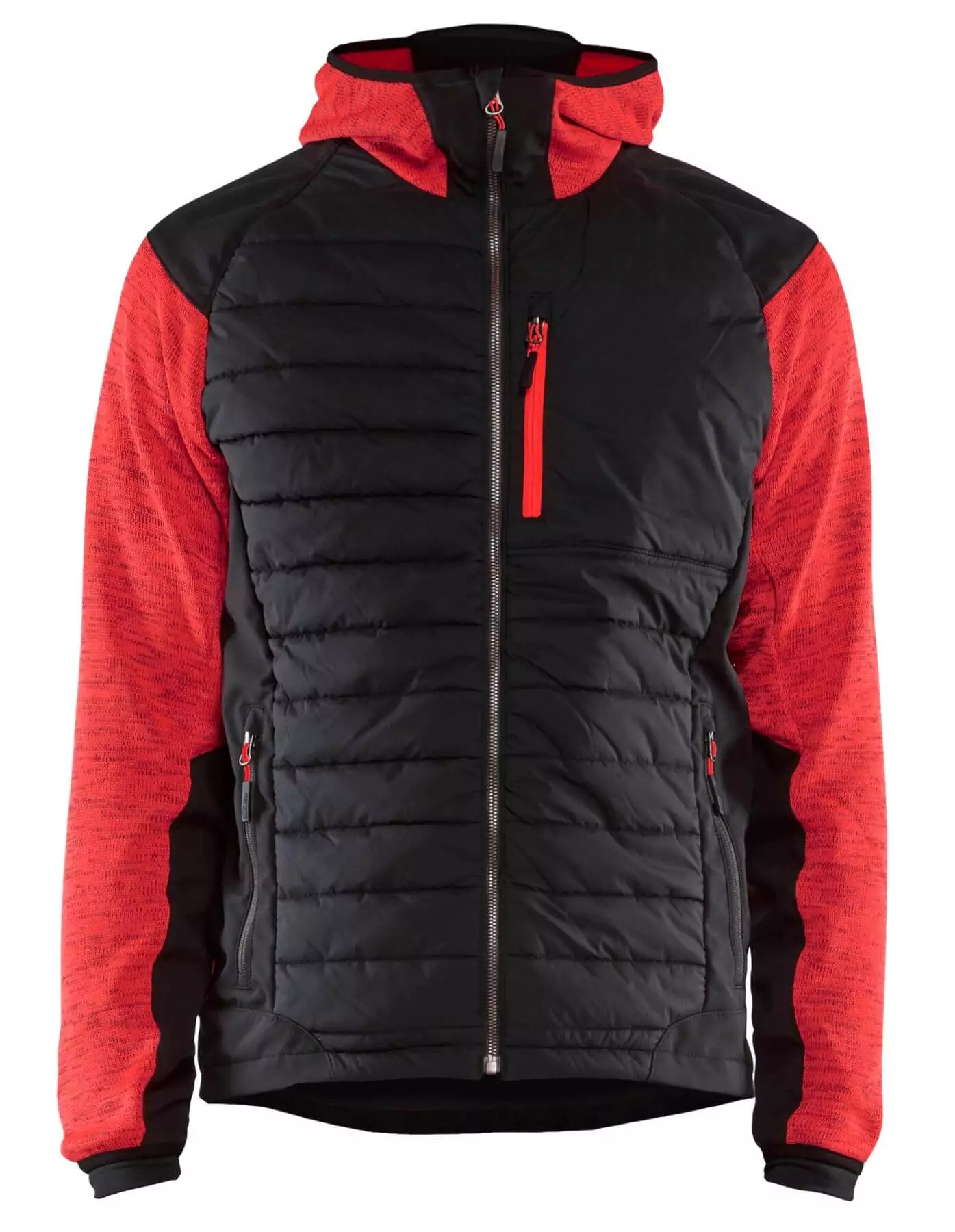 Blakläder Hybridjacke mit Strickfleece - 5