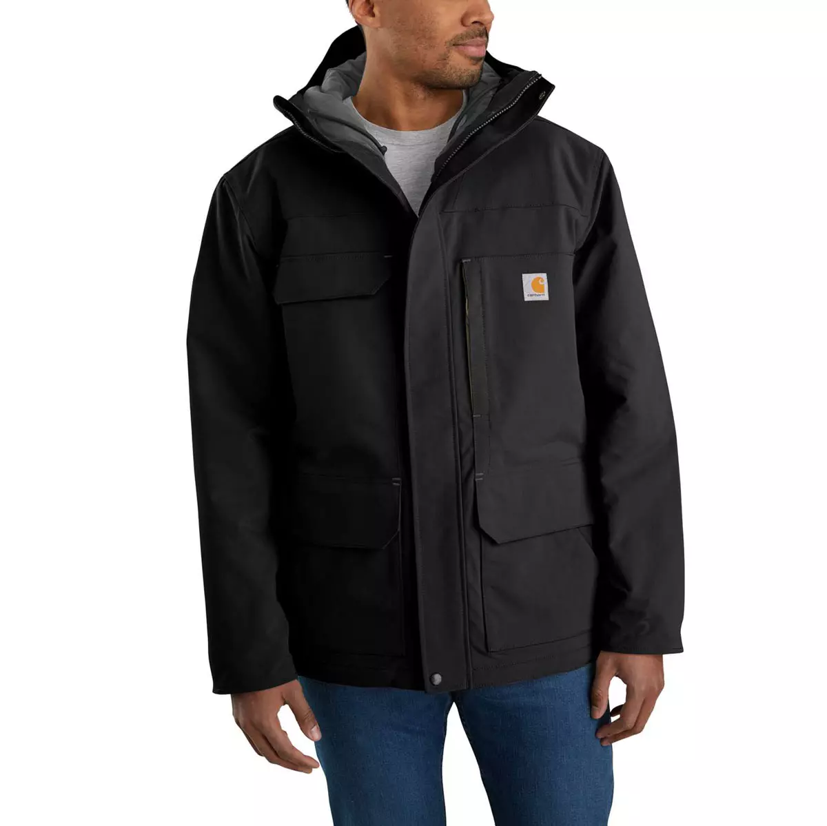 Carhartt SUPER DUX BONDED CHORE COAT | brown | XL | 105002.205.S007