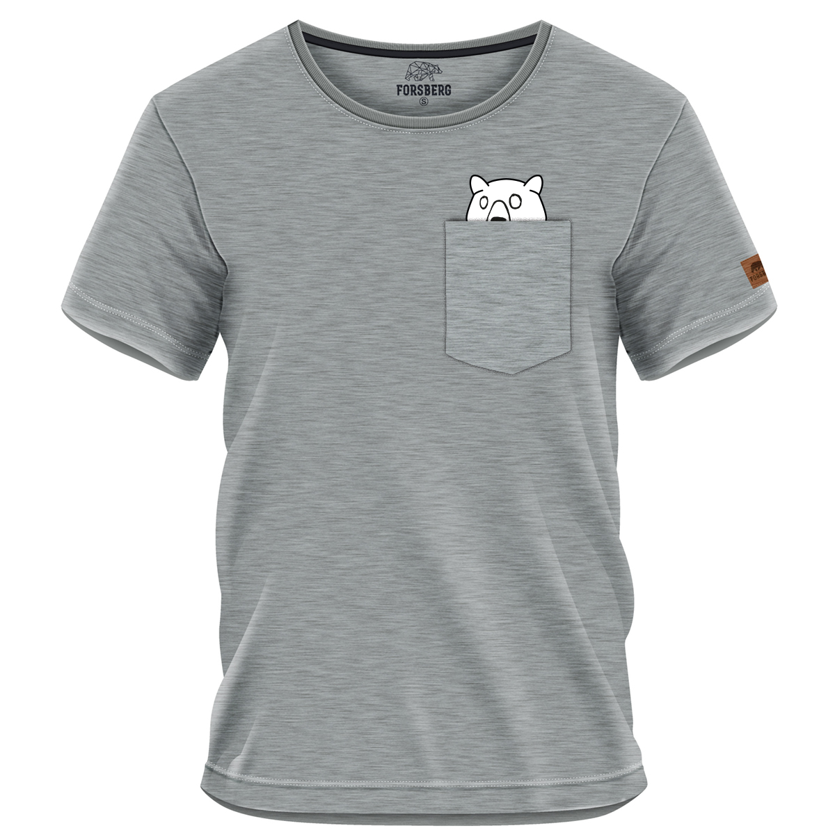 FORSBERG Halvarson T-Shirt mit Brusttasche - 4