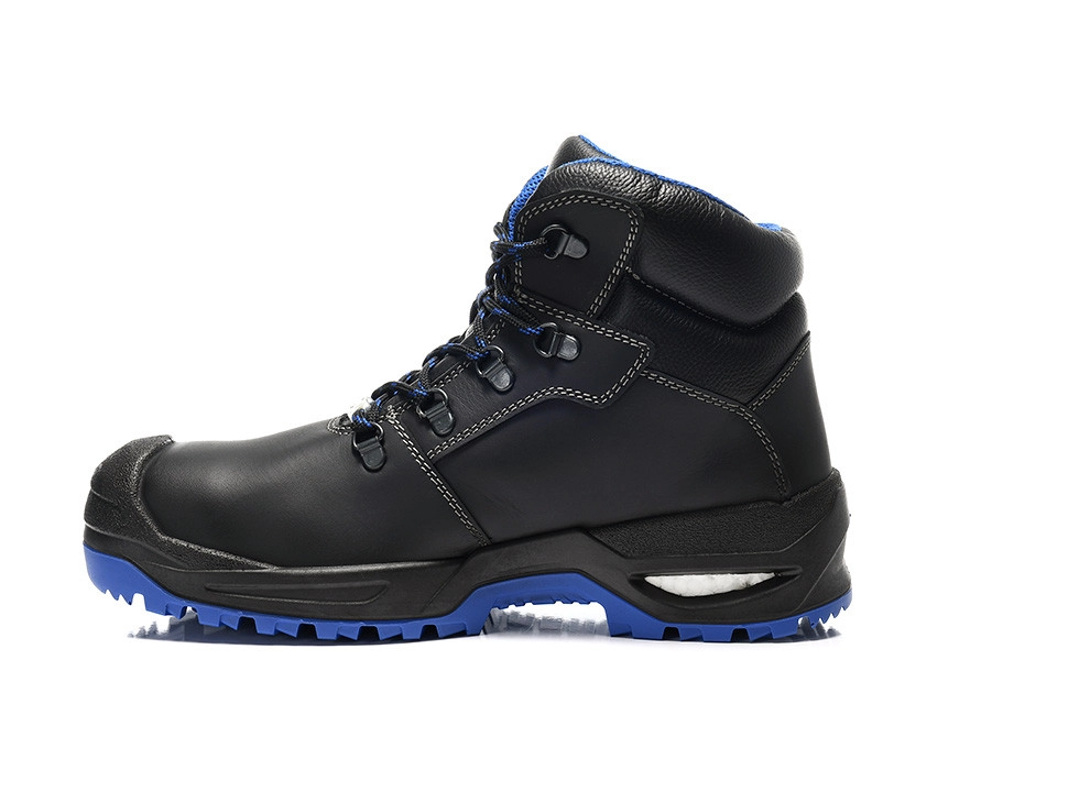 Elten LEONARDO XXSG black-blue Mid ESD S3 - Schnürstiefel - 4