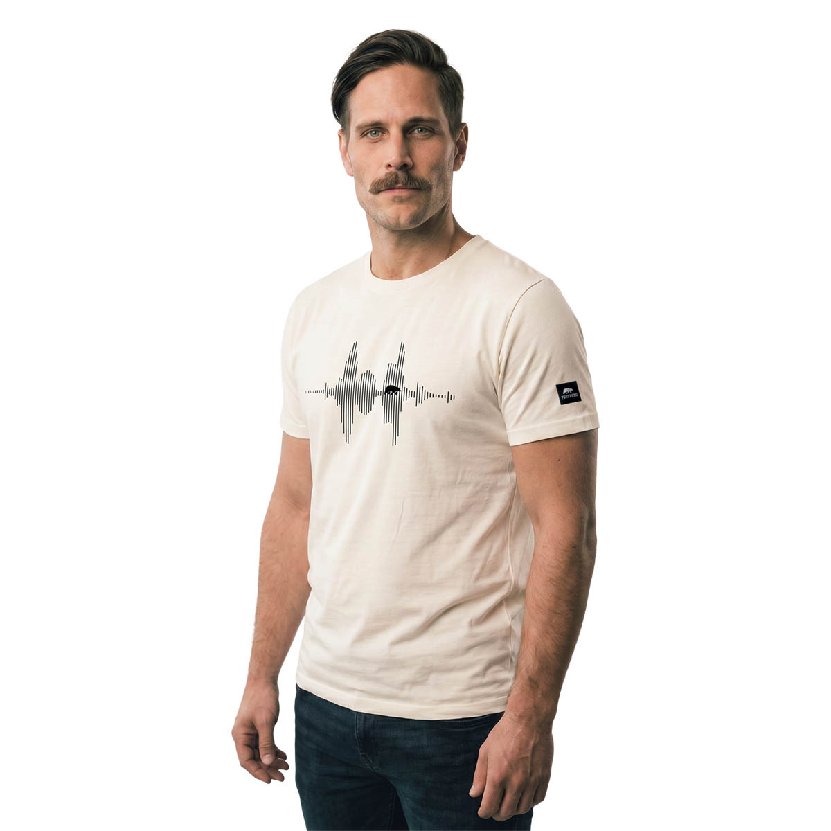 FORSBERG T-Shirt mit Audiowelle - 6