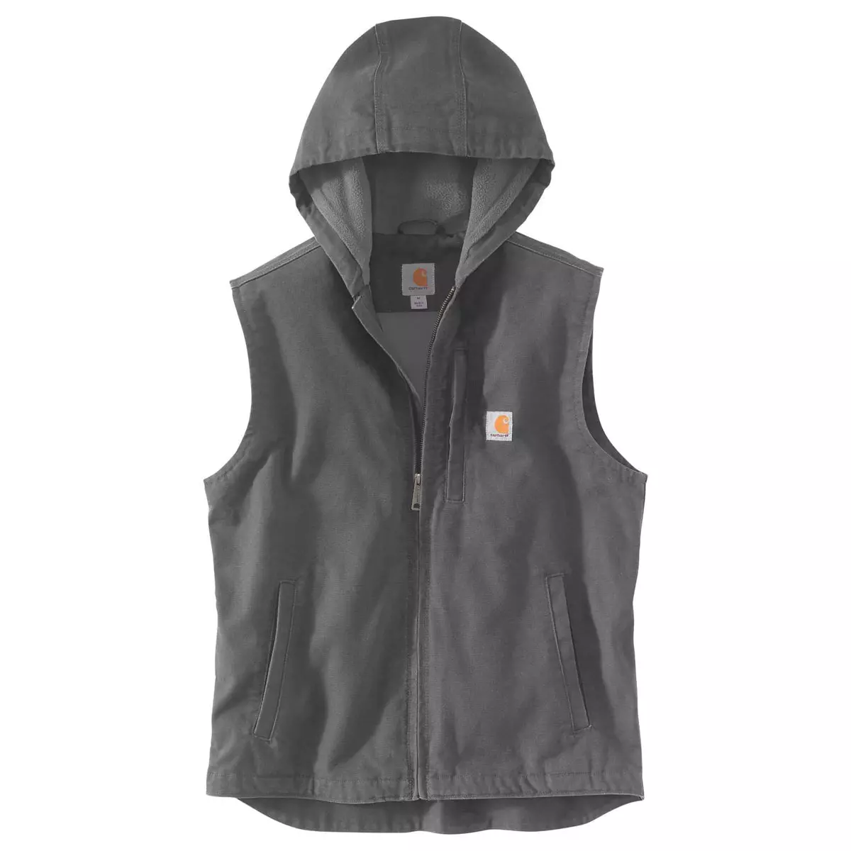 Carhartt Washed Duck Knoxville Weste mit Kapuze - 1