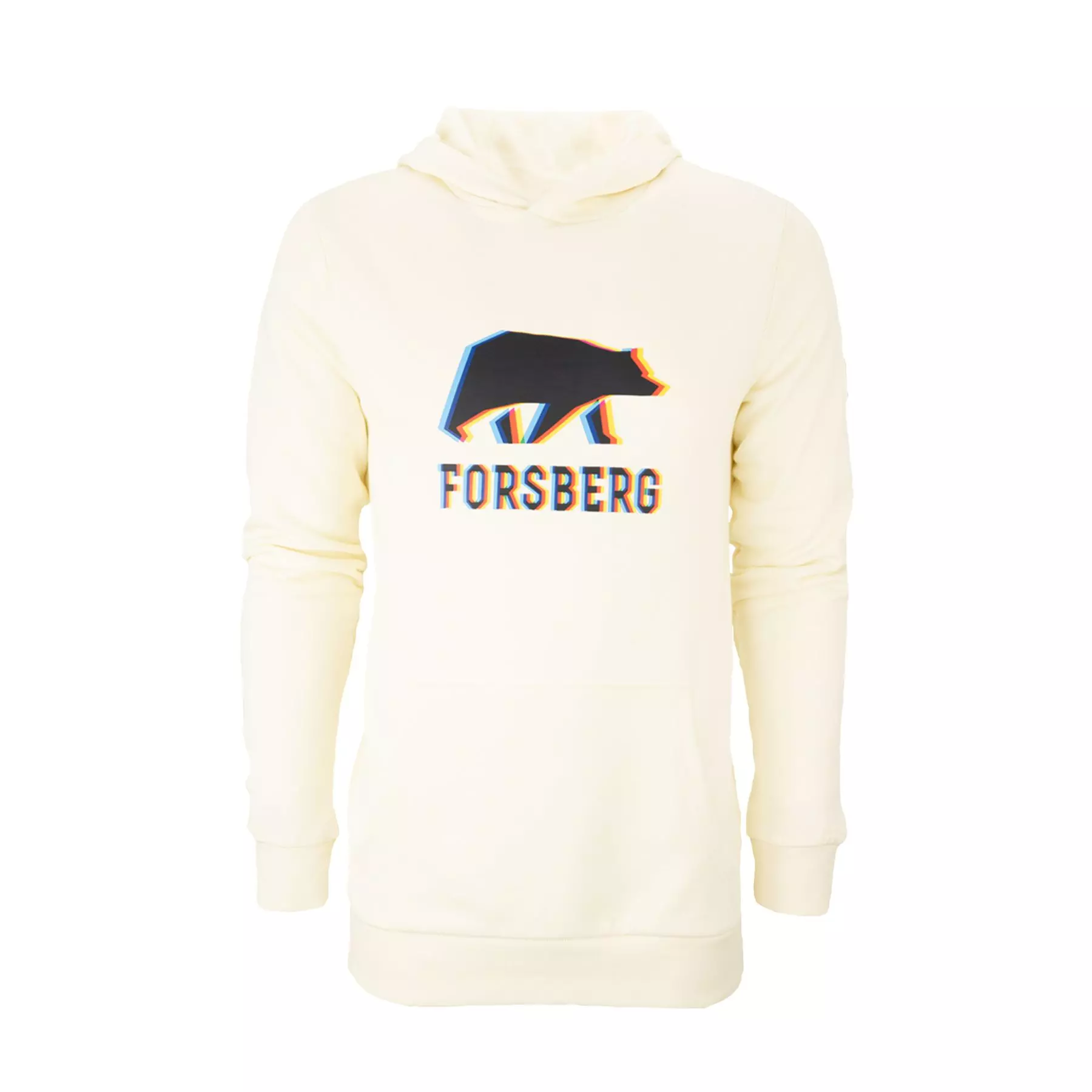 FORSBERG Hoodie mit schwarzem Anaglyph-Logo - 5