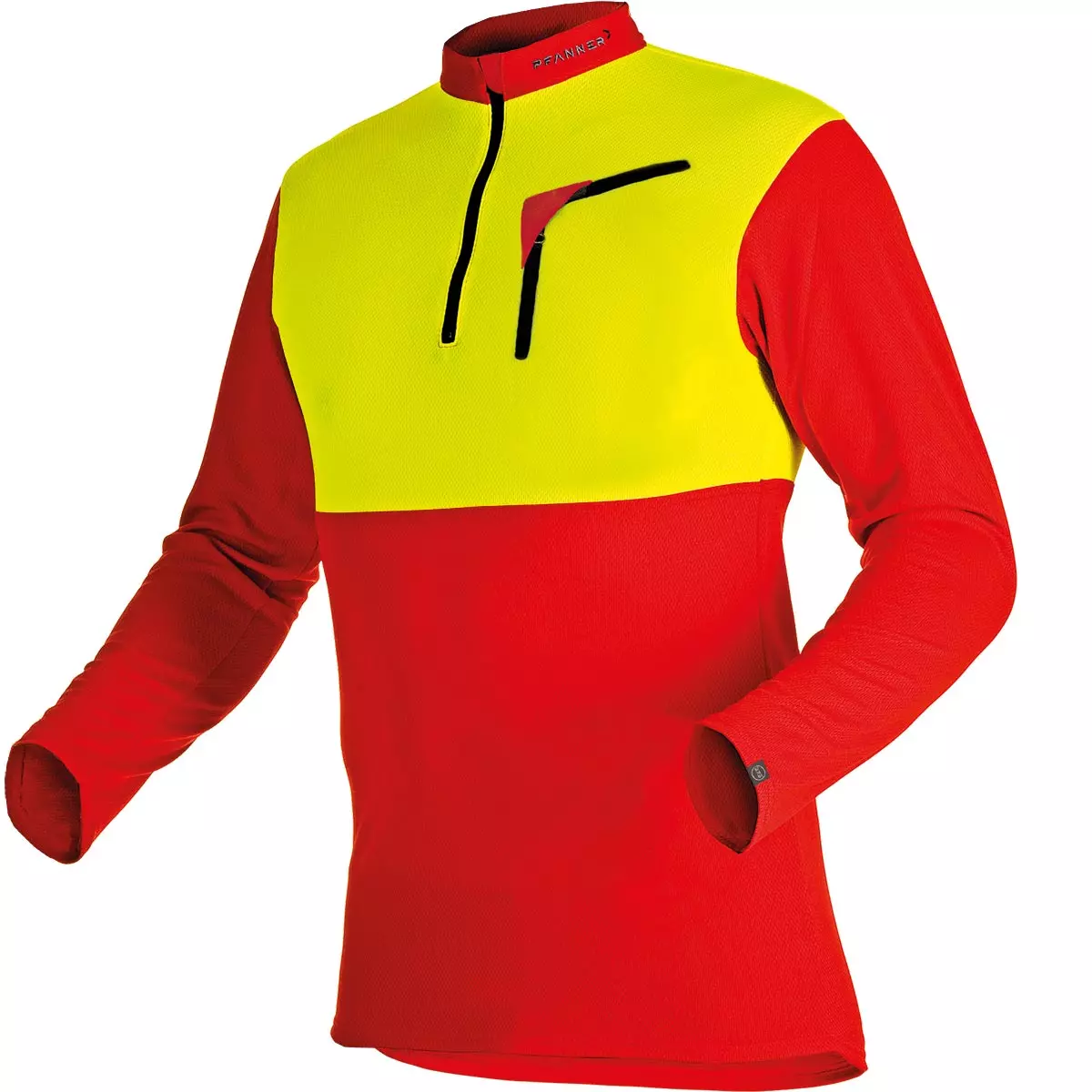 PFANNER® Zipp-Neck Shirt langarm - 1