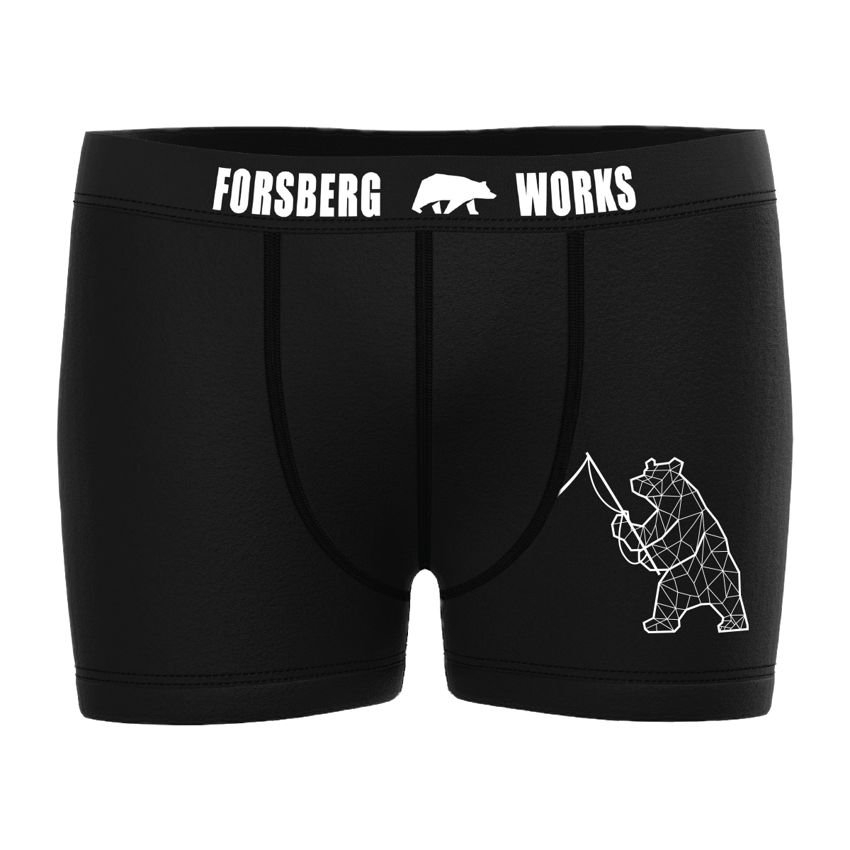 FORSBERG Boxershorts 2er Pack Fishing Bear - 2