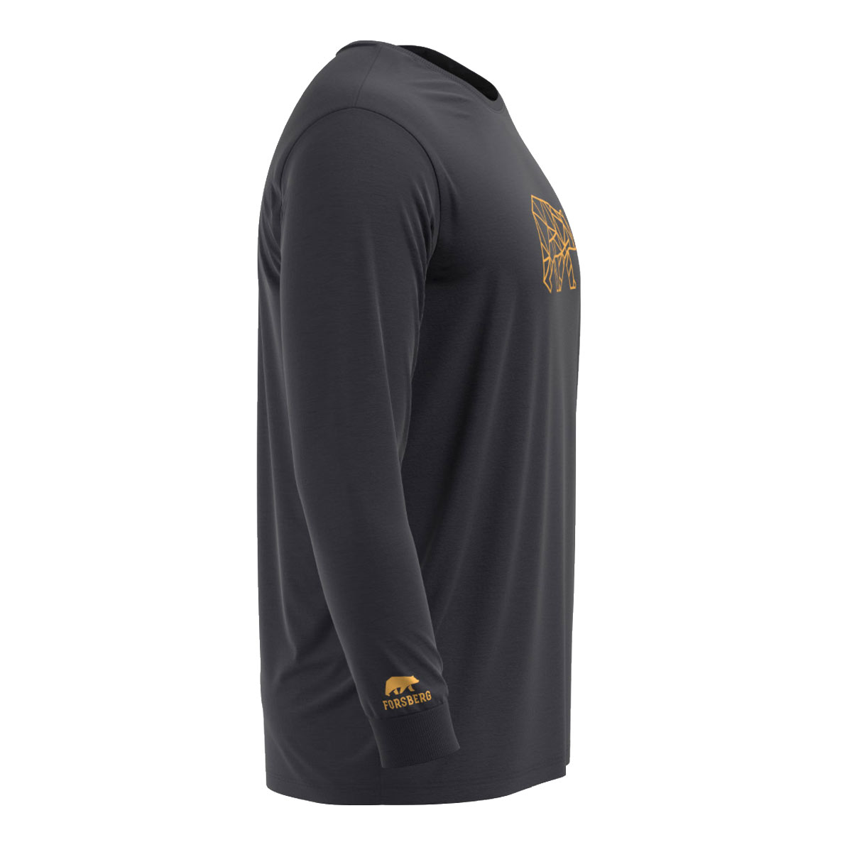 FORSBERG Langar II langarm Shirt mit Logo - 2 FORSBERG Langar II langarm Shirt mit Logo - 2