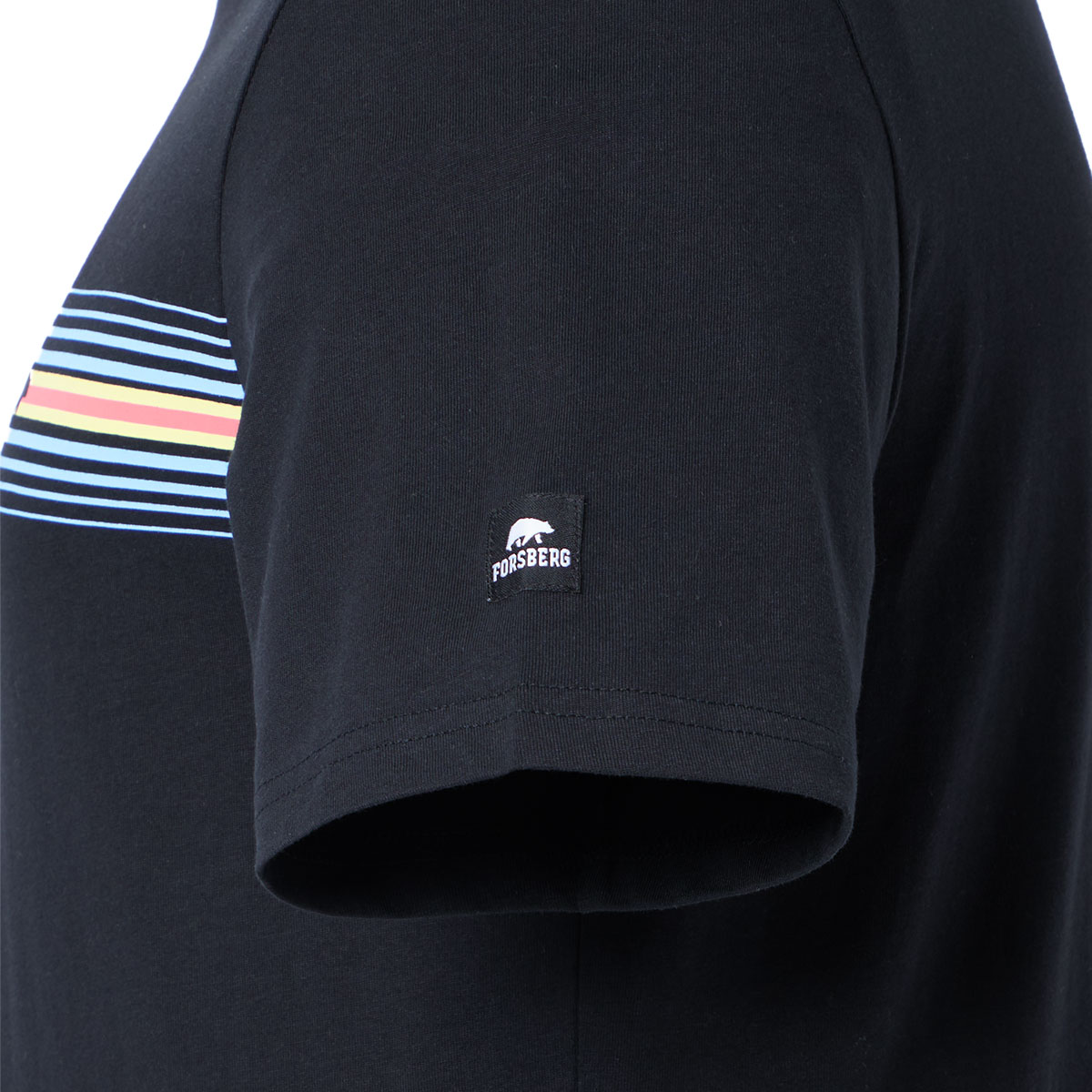 FORSBERG T-Shirt mit Streifenmuster - 5, Bekleidung, Fleece, Langer Ärmel, Mantel, T-shirt