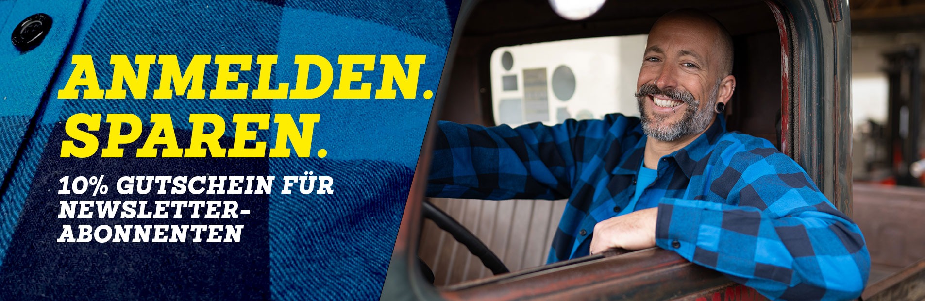 jacke, plaid, jeansstoff, blau, mensch