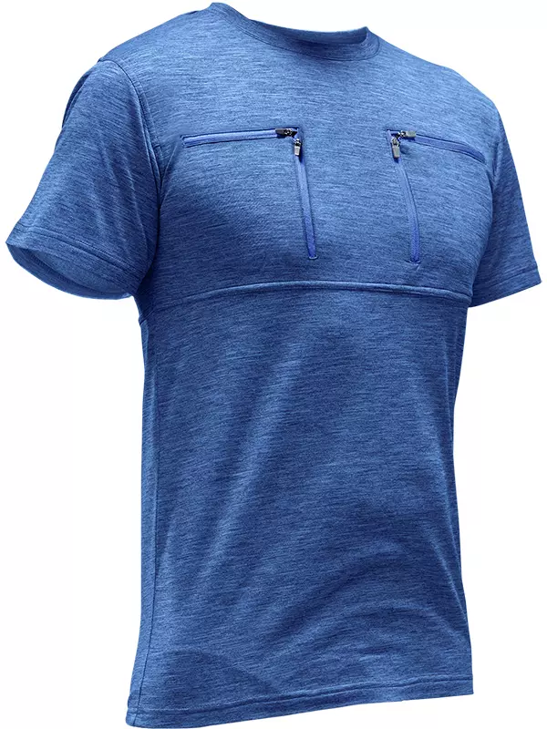PFANNER® Skin-Dry Zipp2Zipp® kurzarm - 2, Bekleidung, T-shirt, Fleece, Hemd