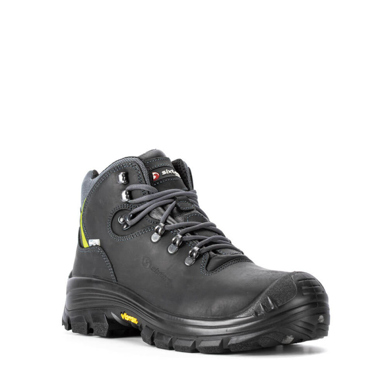 SIXTON Cuban S3 Bottes à Lacets, Noir , 40 EU